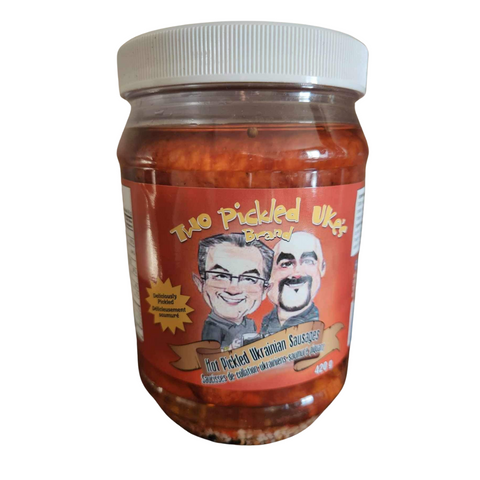 Hot Pickled Ukrainian Sausage 420G